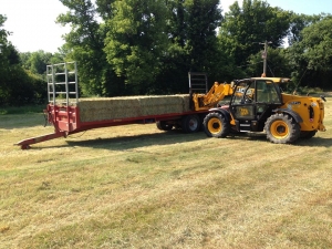 Mike Rose's Marshall BC/32 Bale Trailer